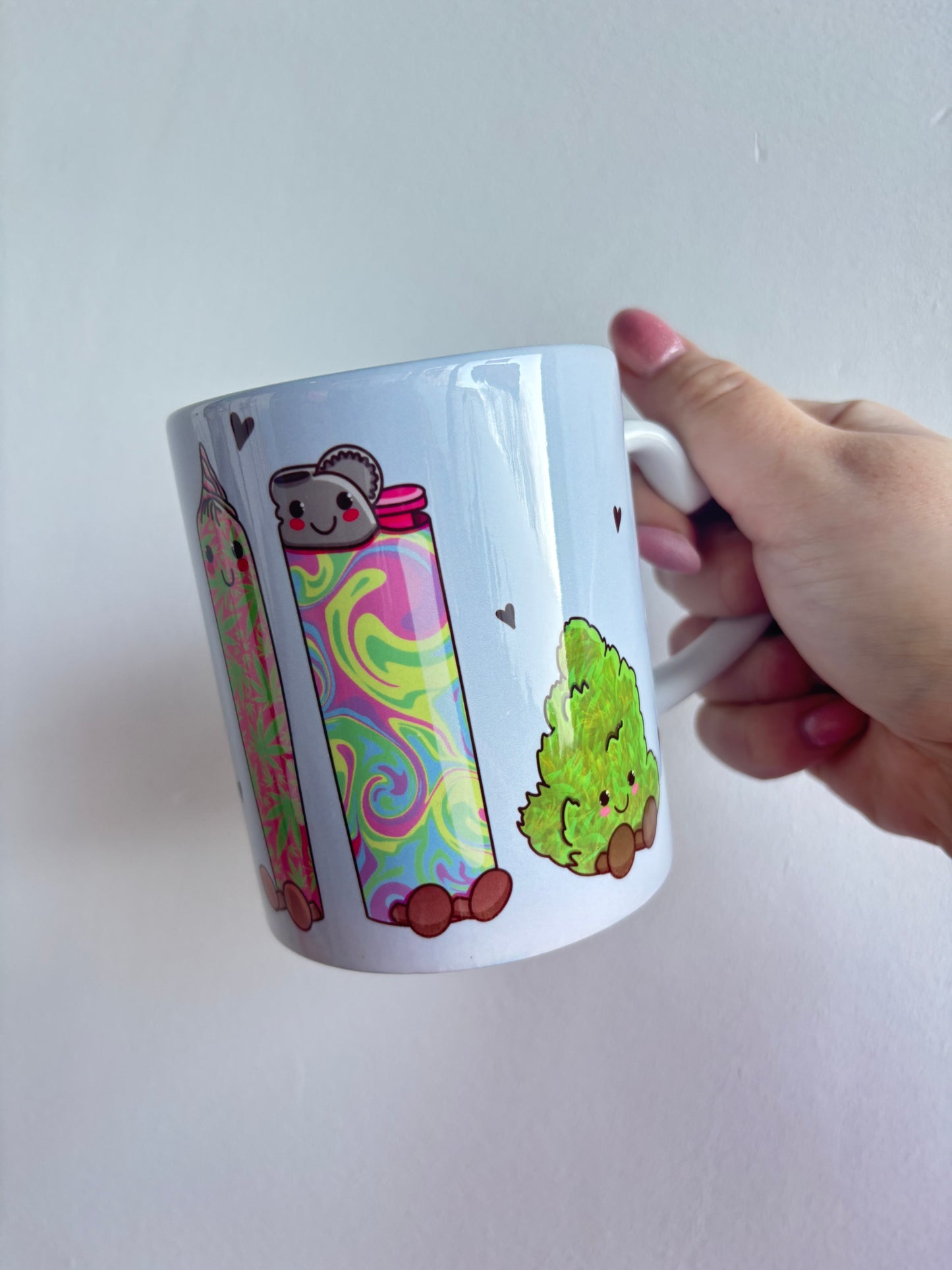 Blue Buddies Ceramic Mug
