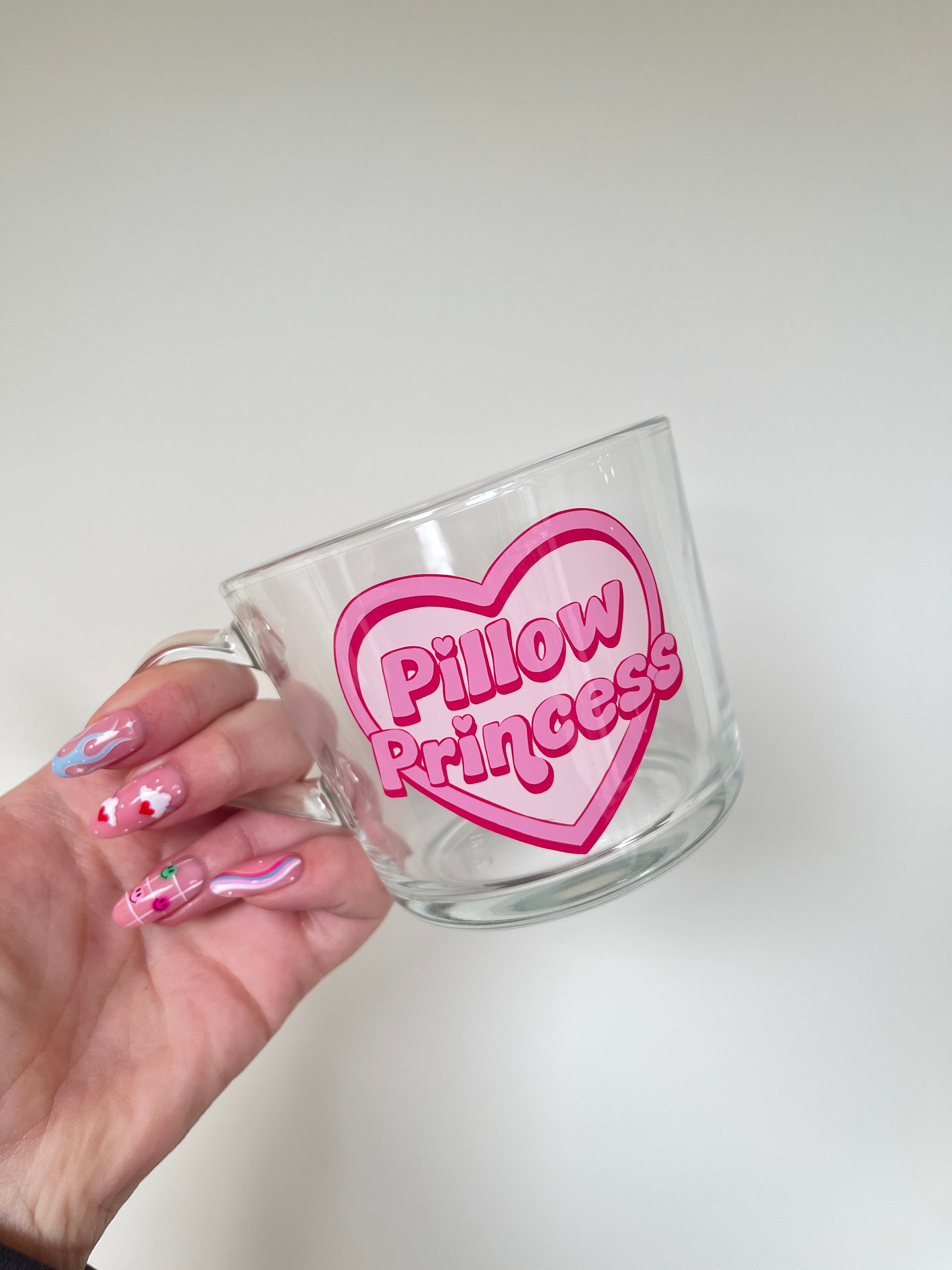 Pillow Princess - Pink - Red Flag Mug – Slinky Slurps