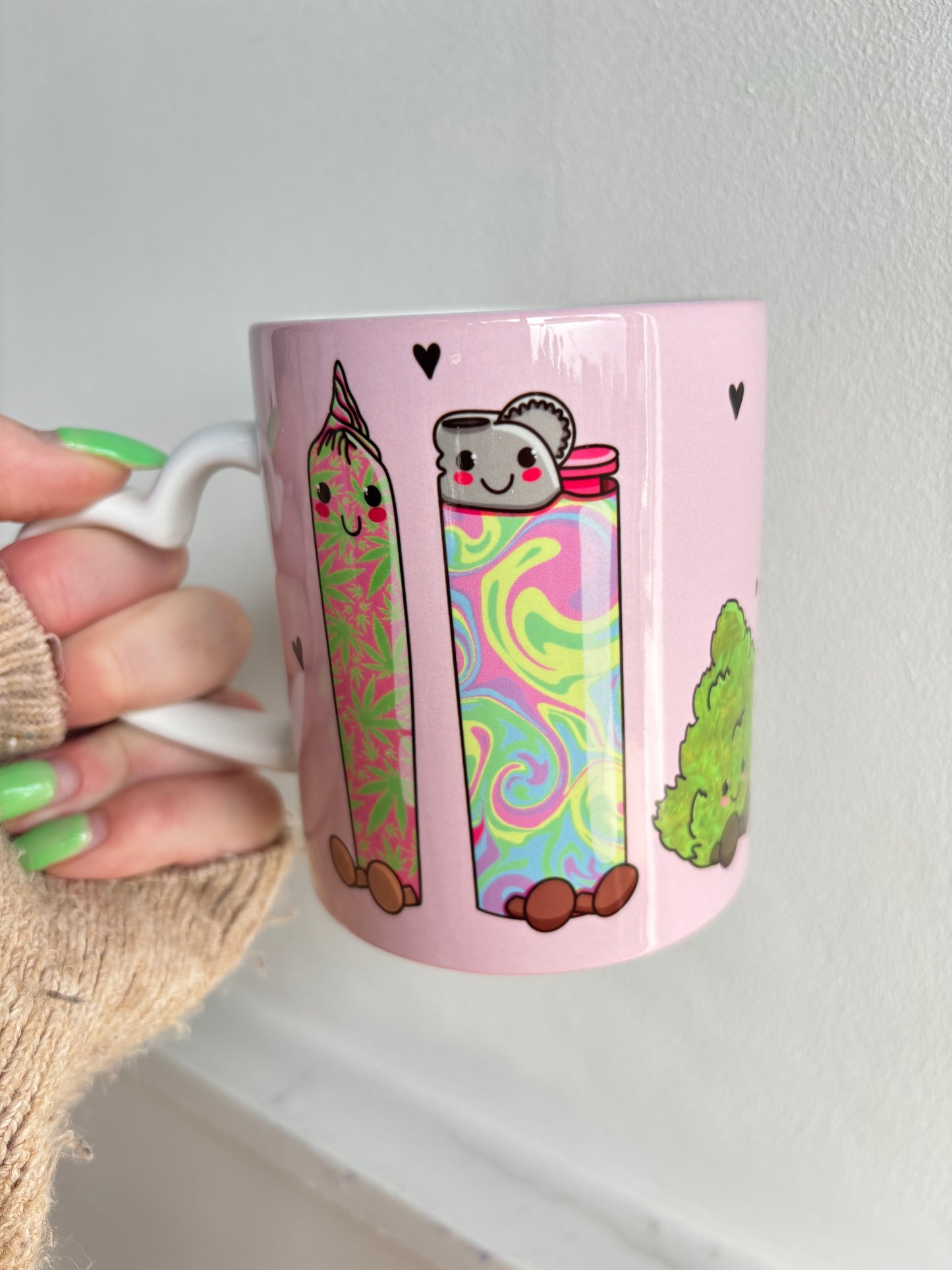 Pink Buddies Ceramic Mug