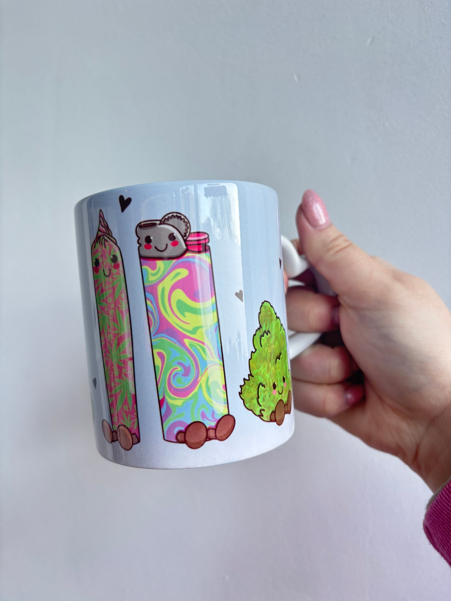 Blue Buddies Ceramic Mug