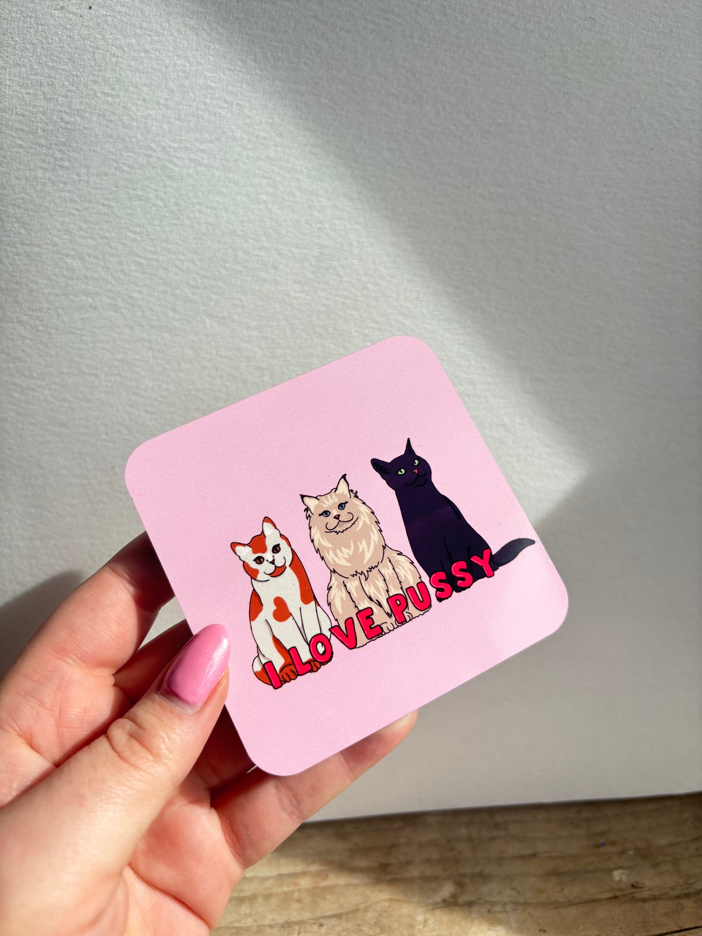 Pussy Lover Coaster