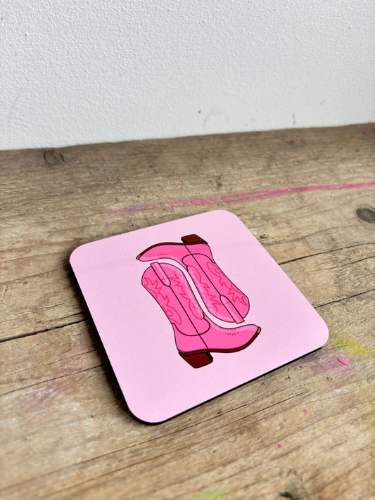 Cowboy Boots Coaster