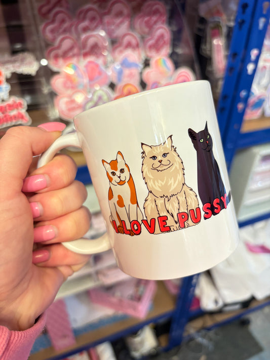 Pussy Lover Ceramic Mug