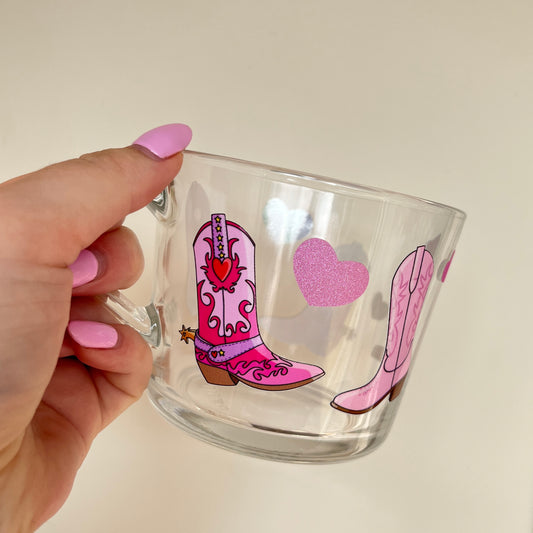 Cowboy Boot Illustration Mug